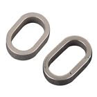 Titanium-alloy Key Rings Quick Release Keychain Clip Rings Side Pushing Keyring