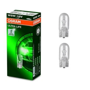 2 Osram ULTRA LIFE W5W T10 Blinker Birne Standlicht Lampe Kennzeichenbeleuchtung - Bild 1 von 1