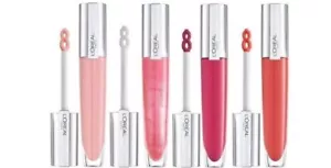 L'OREAL Brilliant Signature Plumping Lip Gloss 7ml SEALED - Choose Shade - Picture 1 of 12