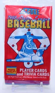 1988 Score Baseball Wax Pack - Bild 1 von 3