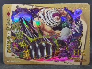 One Piece Katakuri HR OP-5M02-031 Holo Gold Foil Card Ace of Diamonds - Picture 1 of 1