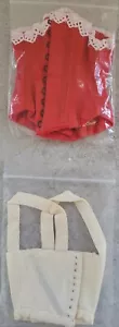TWO SMALL SIZE REPRODUCTION HAND MADE BONED DOLLS CORSETS. - Picture 1 of 2