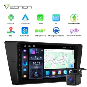Für BMW E90 E91 E92 E93 Bluetooth 9" Android 13 Autoradio GPS Navi Apple CarPlay - Bild 1 von 20