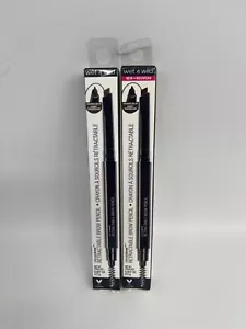 2 Wet n Wild Ultimate Brow Retractable Eyebrow Pencil 628 DK Brown 626 Ash Brown - Picture 1 of 2