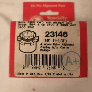 NEW SPC Specialty Products Camber/Caster Bushing 1.5° 23146 F250 F350 4WD 80-04 - Picture 1 of 12