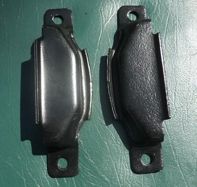 64 - 66 Pontiac Tempest Transmission Crossmember Mount Brackets OEM - Image 1 of 2