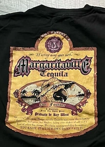 Vintage Jimmy Buffett Margaritaville Double Sided Graphic T Shirt Men’s XL - Picture 1 of 11