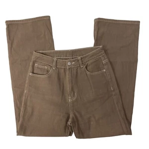Vtg 70's Men MOCHA Brown ULTRA SOFT Jeans Denim HIPPIE Pants BELL BOTTOM Trouser - Picture 1 of 7