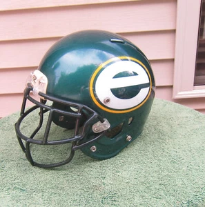 RAWLINGS FOOTBALLHELM - STRAPAZIERFÄHIG GRÖSSE JUGEND LARGE - GREEN BAY PACKERS - Bild 1 von 7