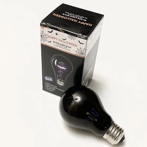 3 Pack BLACK LIGHT Bulbs A19 120V 75W Standard E26 Medium Screw Base Dimmable - Picture 1 of 4