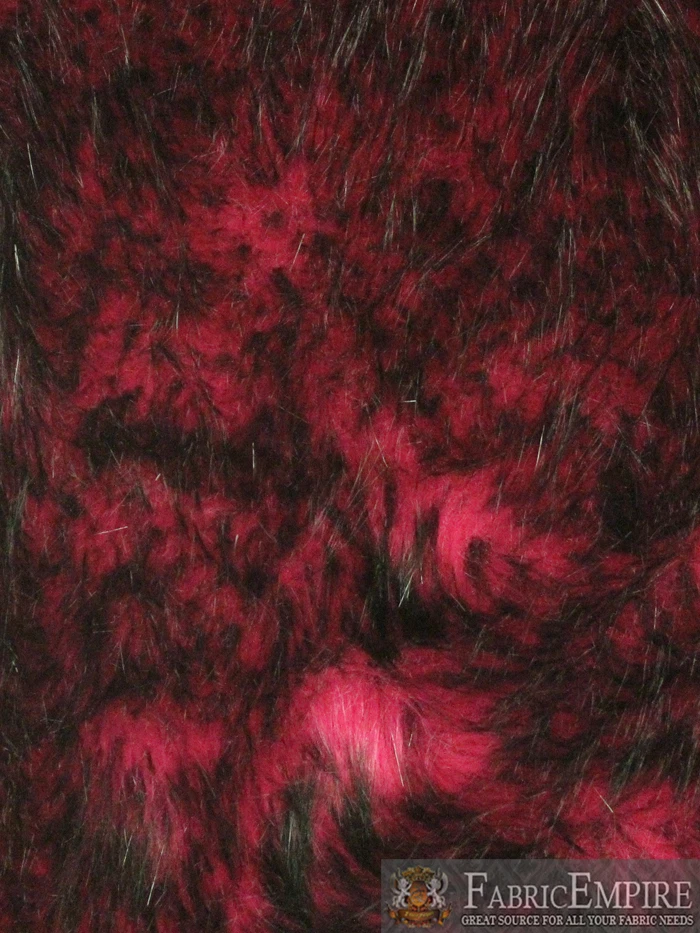 Telas HUSKIES de piel sintética de pelo largo / 60" de ancho / Vendido por yarda Foto 1 de 1