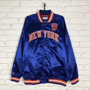 New York NY Knicks Mitchell & Ness Chaqueta NBA Talla XL Hombre’s - Imagen 1 de 6