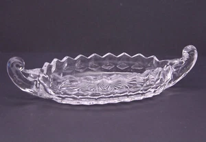 Fostoria American Canoe Relish piatto (chiaro - modello #2056) - Foto 1 di 8