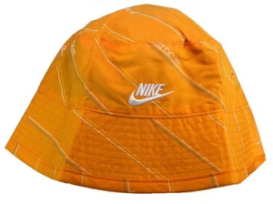 NIKE Unisex Mädchen Jungen Hut One Size Sonnenhut Sommerhut Strandhut Orange - Bild 1 von 1