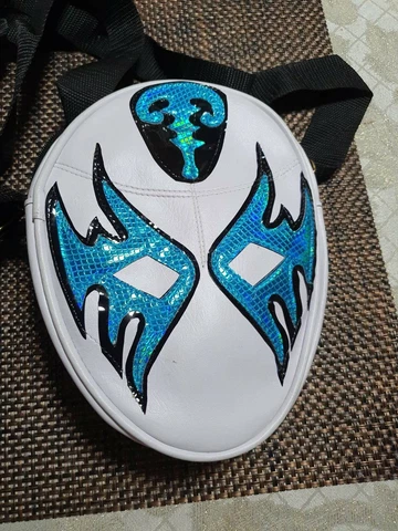 Lucha Libre Small Back Pack Or Shoulder Strap Back Of Atlantis. Cmll AAA Wwe Nxt Cover