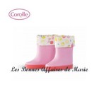 COROLLE - Bottes de pluie pour poupée Les Chéries - Neuf - emballé