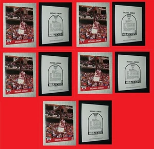 5 - FOTO OFICIAL 8x10 NBA HOOPS 1990 MICHAEL JORDAN CHICAGO BULLS - Imagen 1 de 11