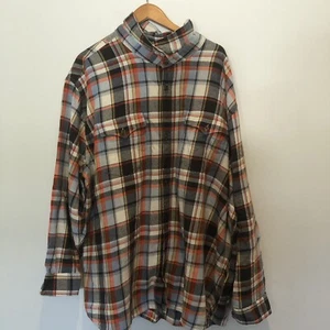 Levi’s Flannelette Shirt Size 4XL BRAND NEW Long Sleeve Button Up Relaxed Fit - Picture 1 of 5
