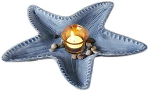 Resin Starfish Tray Decorative Centerpiece Bowl Coffee Table Mantle Decor for... - Picture 1 of 4