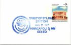 US SPECIAL CANCELLATION EVENT POSTAL CARD SPIRIT OF ST. LOUIS MINNEAPOLIS MN 77