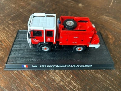 France 1999 CCFF Renault M210-12 Camiva Fire truck Part Work Diecast Model 1:64  - Image 1 of 4