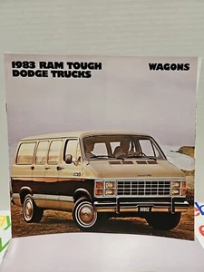 ORIGINAL NEW CAR SALES BROCHURE 1983 DODGE RAM VAN WAGONS TRUCKS - Picture 1 of 6
