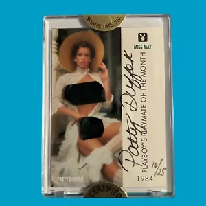 Carta non sportiva firmata autografata Patty Duffek Miss maggio 1984 16/25 - Foto 1 di 2