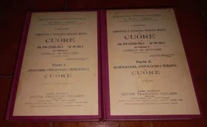 CASTELLINO LEZIONI DI SEMEIOTICA E PATOLOGIA DEL CUORE E DEI GROSSI VASI 2 VOL. - Picture 1 of 4