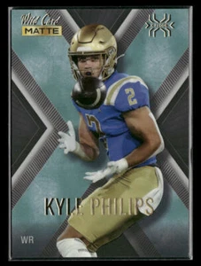 Wild Card Matte 2022 #MXP-36 Kyle Philips X-Plode negro/azul X UCLA Bruins - Imagen 1 de 2