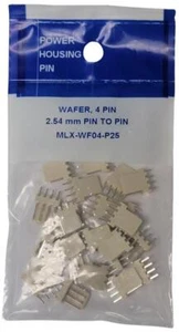 Wafer attacco circuito 2,54 mm 4 pin - confezione da 25 pezzi - Foto 1 di 1