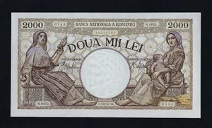 Romania 2000 Lei 1941 P-53 AU-UNC - Picture 1 of 2