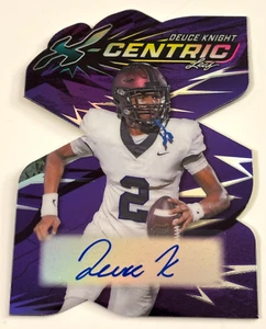 Deuce Knight 2024 Leaf Eclectic X-Centric Die-Cut Autograph AUTO RC Card 6/6!! - Bild 1 von 1