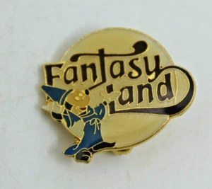 Walt Disney Fantasy Land Mickey Mouse Fantasia Official Collectible Pin Vintage - Picture 1 of 9