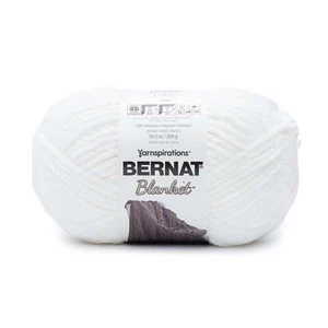 Bernat® Blanket™ #6 Super Bulky Polyester Yarn, White 10.5oz/300g, 220 Yards - Picture 1 of 13