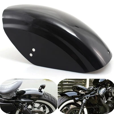 Gloss Black Flat Motorcycle Rear Short Fender Mudguard for XL883 XL1200 1986-19 Foto 1 de 4