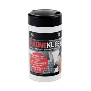 Read Right RR1403 5 x 5 PhoneKleen Cloth Wet Wipes New - Picture 1 of 7