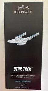 2024 SDCC/NYCC Nexus Damage USS Enterprise Star Trek Hallmark Keepsake Ornament - Bild 1 von 7
