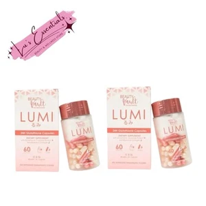 2X Beauty Vault LUMI 24H Glutathione Capsules, 60 Capsules  - Picture 1 of 6