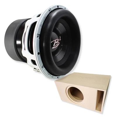 B2 Audio RAGEXL 12" 3500W RMS Dual 2-Ohm w/Tru Spec S12ELITE Enclosure COMBO-22 - Image 1 of 4