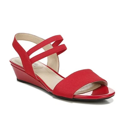 Sandalias Life Stride Yolo para mujer 6 W rojo fuego nuevas en caja JP2 Foto 1 de 4
