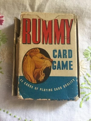 Runny Juego de Cartas por Whitman Hecho en EE. UU. en Caja Original Temática Circo 3.5" Foto 1 de 4