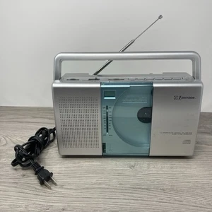 Reproductor de CD portátil Emerson PD5098 radio AM/FM boombox de colección (PIEZAS/REPARACIÓN) - Imagen 1 de 14