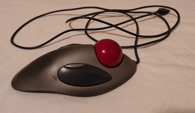 Logitech Trackman Marble USB T-BC21 Mouse (804377-0000) - Image 1 of 4