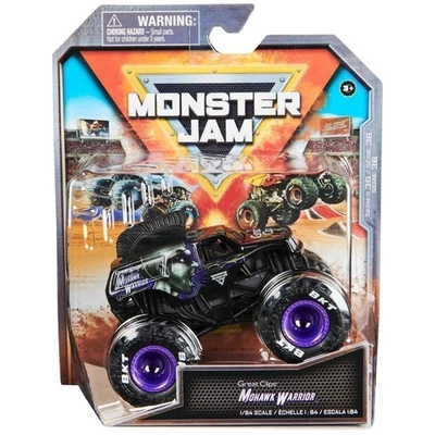 Monster Jam, Official Mohawk Warrior Monster Truck, Die-Cast Vehicle, 1:64... - Image 1 of 4