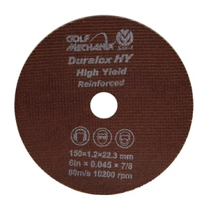 Ruedas de corte de 6" Golf Mechanix Duralox de alto rendimiento (HY) - paquete de 10 - Imagen 1 de 1