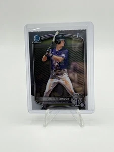2025 Bowman - Chrome Prospects Charlie Condon #BCP-75 (RC) - Bild 1 von 2