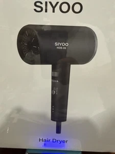 SIYOO Haartrockner mit Diffusor 1600W Föhn HDB-06 - Neu & Versiegelt! - Bild 1 von 4