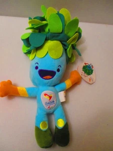 RIO 2016 Jogos Paralimpicos Tom Tree Plüsch 14" Paralympische Olympische Plüsch Maskottchen - Bild 1 von 3