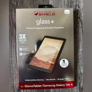 Glass+ Screen Protector for Samsung Galaxy Tab A - Black - Picture 1 of 3