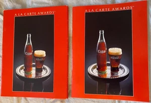 Vintage Coca Cola Händler Promo "Ala Carte Awards" Pressemappe + Einlösungen RAR - Bild 1 von 3